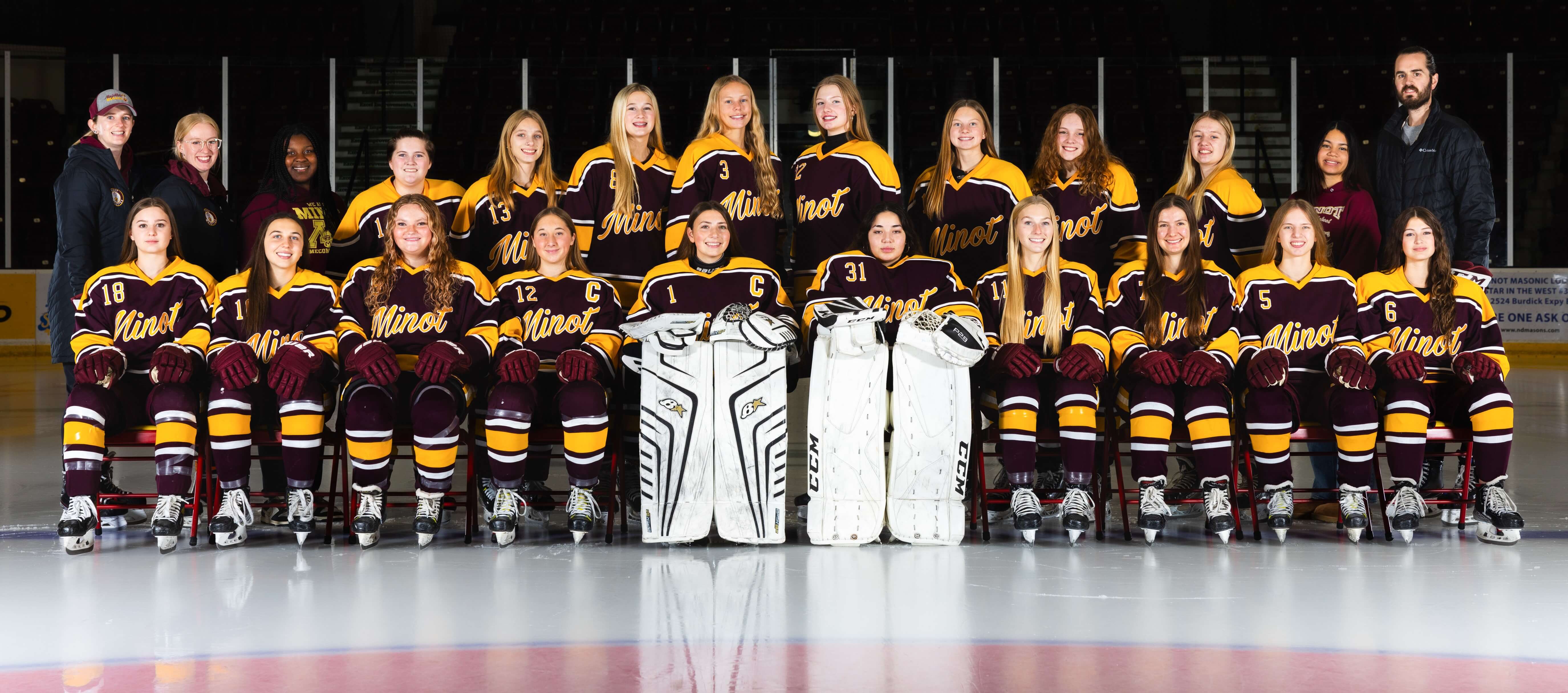 Minot Girls Hockey